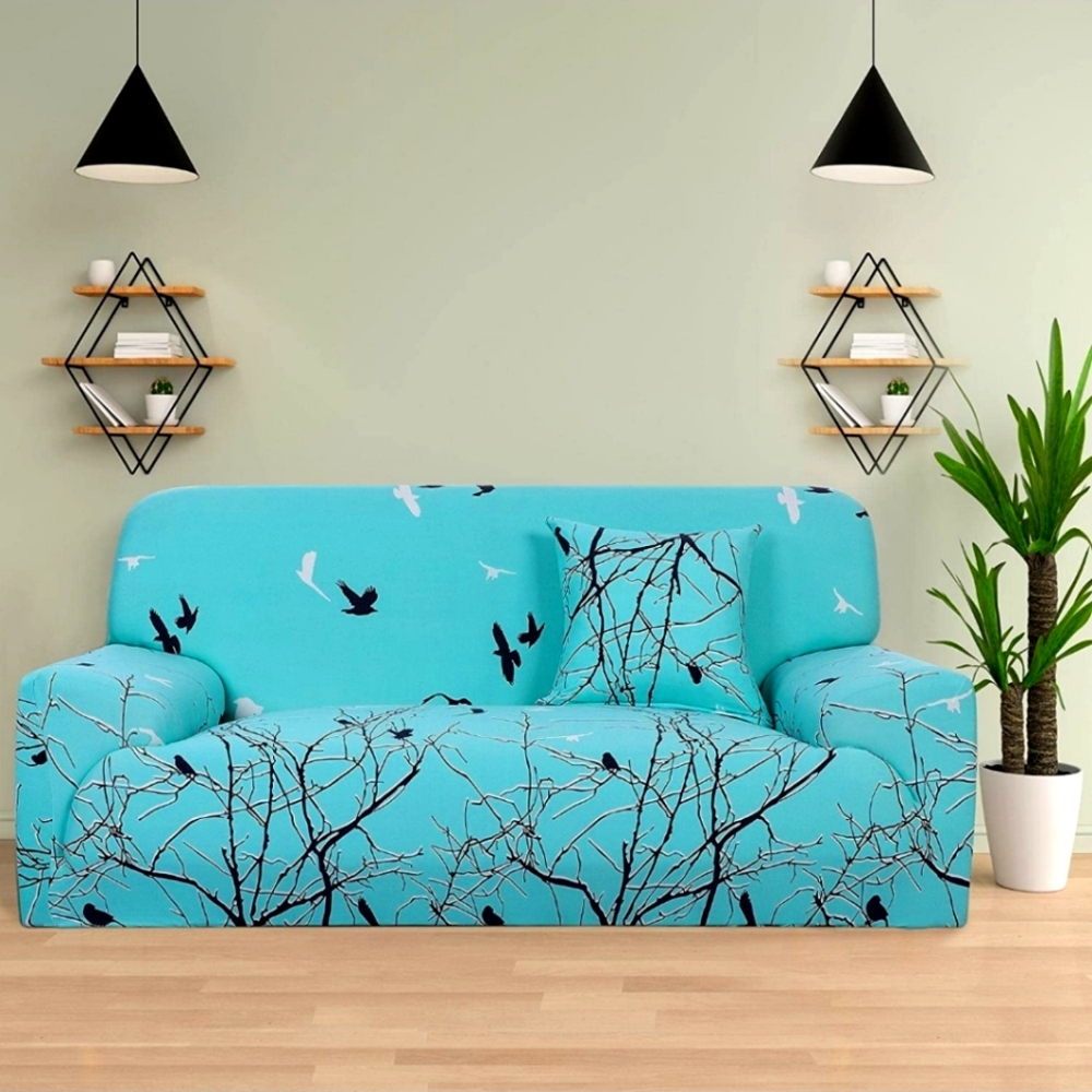 NEW sofa cover/XL/teal blue machine wash cold, tumble dry*Host pick!**